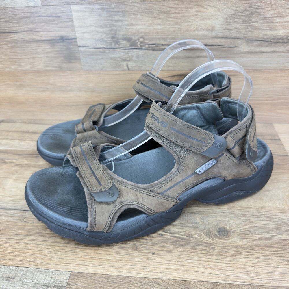 Teva Size 11 4138 Katavi Brown Ankle Strap Sport Sandal Men’s